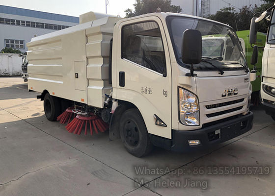 JMC 4X2 LHD Diesel Engine Vacuum Road Sweeper Truck