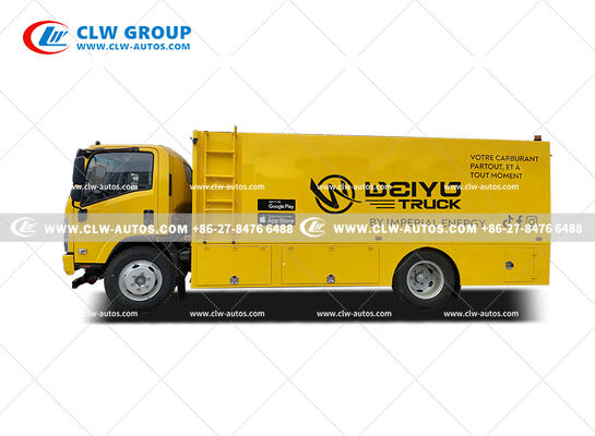 ISUZU 6000L Mobile Fuel Refueling Truck with Dual-Compartment Tank for On-Demand Fuel Delivery