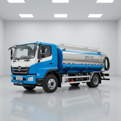 SINOTRUK HOWO CAFU 6000L Fuel Refueling Truck with Dual-Compartment Tank and YUNNEI YN4102 Diesel Engine
