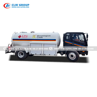 FAW 10m³ LPG Bobtail Refueling Truck with Right-Hand Drive and Q345R Steel Tank for African Markets