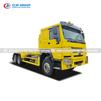 HOWO Heavy-Duty Hook Lift Garbage Truck with Powerful Hydraulic System, Sturdy Build, and Smart Safety Features