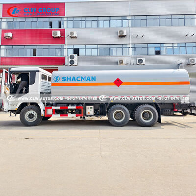 SHACMAN 6x4 25,000L Fuel Tank Truck with Censtar Dispenser for Construction and Mining Refueling