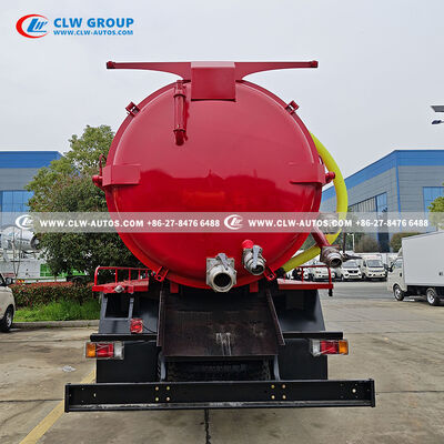 ISUZU 6x4 Sewage Suction Truck with 15-20m³ Tank and Water Cycle Suction Pump for Efficient Waste Management