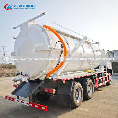 Sinotruk HOWO NX 20m³ Right-Hand Drive Sewage Suction Truck with Corrosion Resistant Vacuum Tanker for Municipal Waste