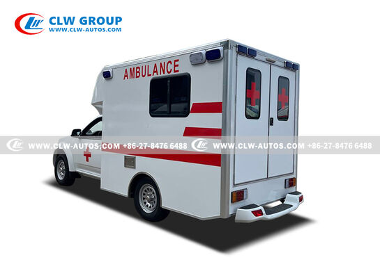 Foton 4x4 All-Terrain Ward-Type Ambulance with Mitsubishi 210HP Engine & Customizable Medical Suite