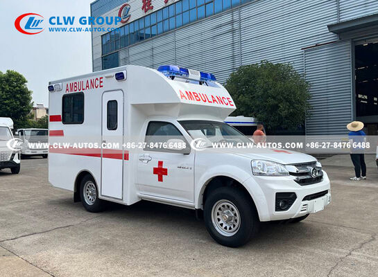 Foton 4x4 All-Terrain Ward-Type Ambulance with Mitsubishi 210HP Engine & Customizable Medical Suite