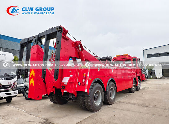 Shacman X3000 420HP 8x4 Integrated Wrecker Truck for Heavy-Duty Recovery