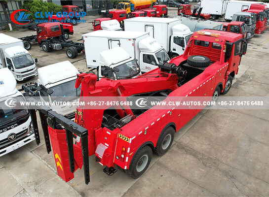 Shacman X3000 420HP 8x4 Integrated Wrecker Truck for Heavy-Duty Recovery