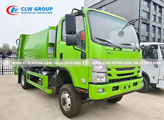 I-SUZU 700P 4x4 RHD 190hp Garbage Compactor Truck and 9m³ Compaction Volume