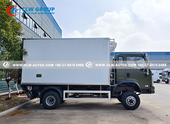6-Ton All-Wheel Drive Refrigerated Truck with KCOLD Refrigeration Unit