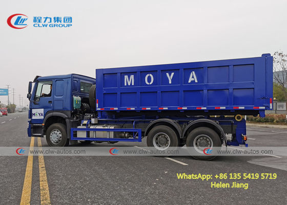 Howo 6x4 20T Roll Off Hydraulic Hooklift Garbage Collection Truck